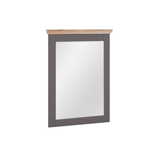 Претсобје Контемпо огледало - артисан храст/сиво