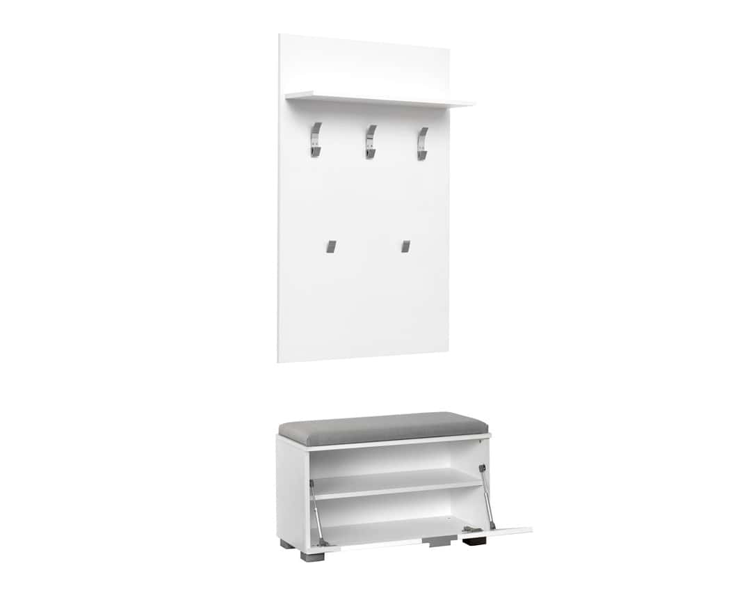 Претсобје Елеганс комода со закачалка 80 2 Претсобје Елеганс комода со закачалка 80 - Image 2