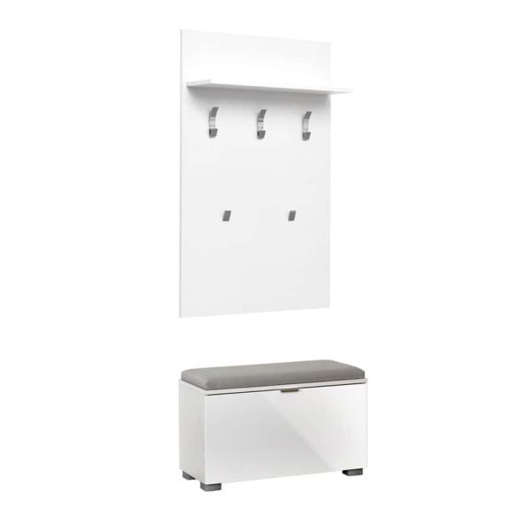 Претсобје Елеганс комода со закачалка 80