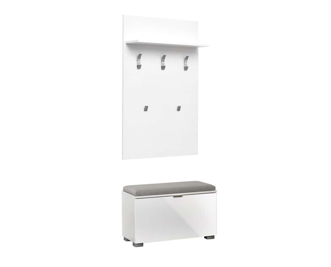 Претсобје Елеганс комода со закачалка 80 1 Претсобје Елеганс комода со закачалка 80