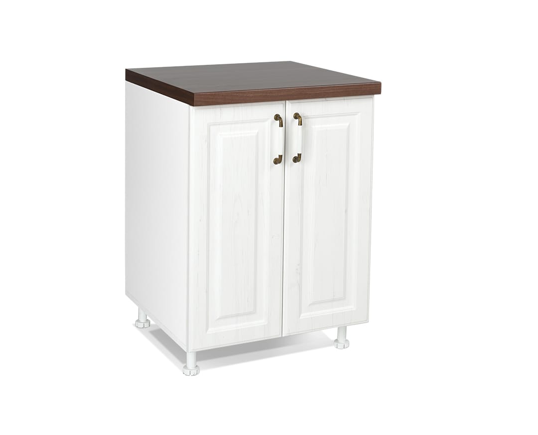 Кујна ИН Д60 Рустик бело 1 Кујна Рустик Д60