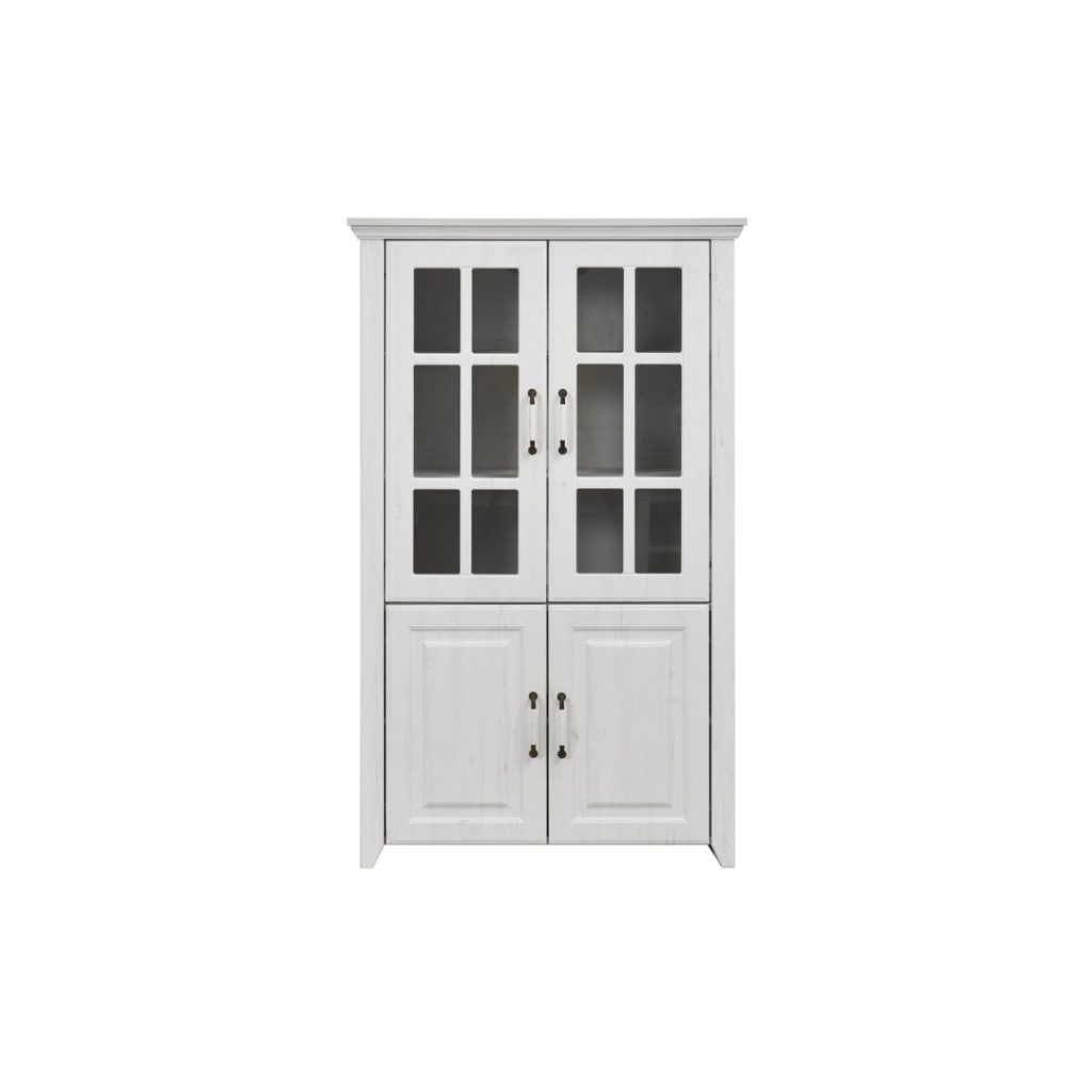 Стаклена витрина ниска Рустик