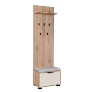 Претсобје Смарт Комода со закачалка - канела кашмир