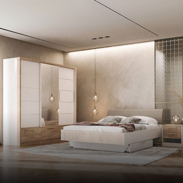 комплет спална соба со ноќни масички