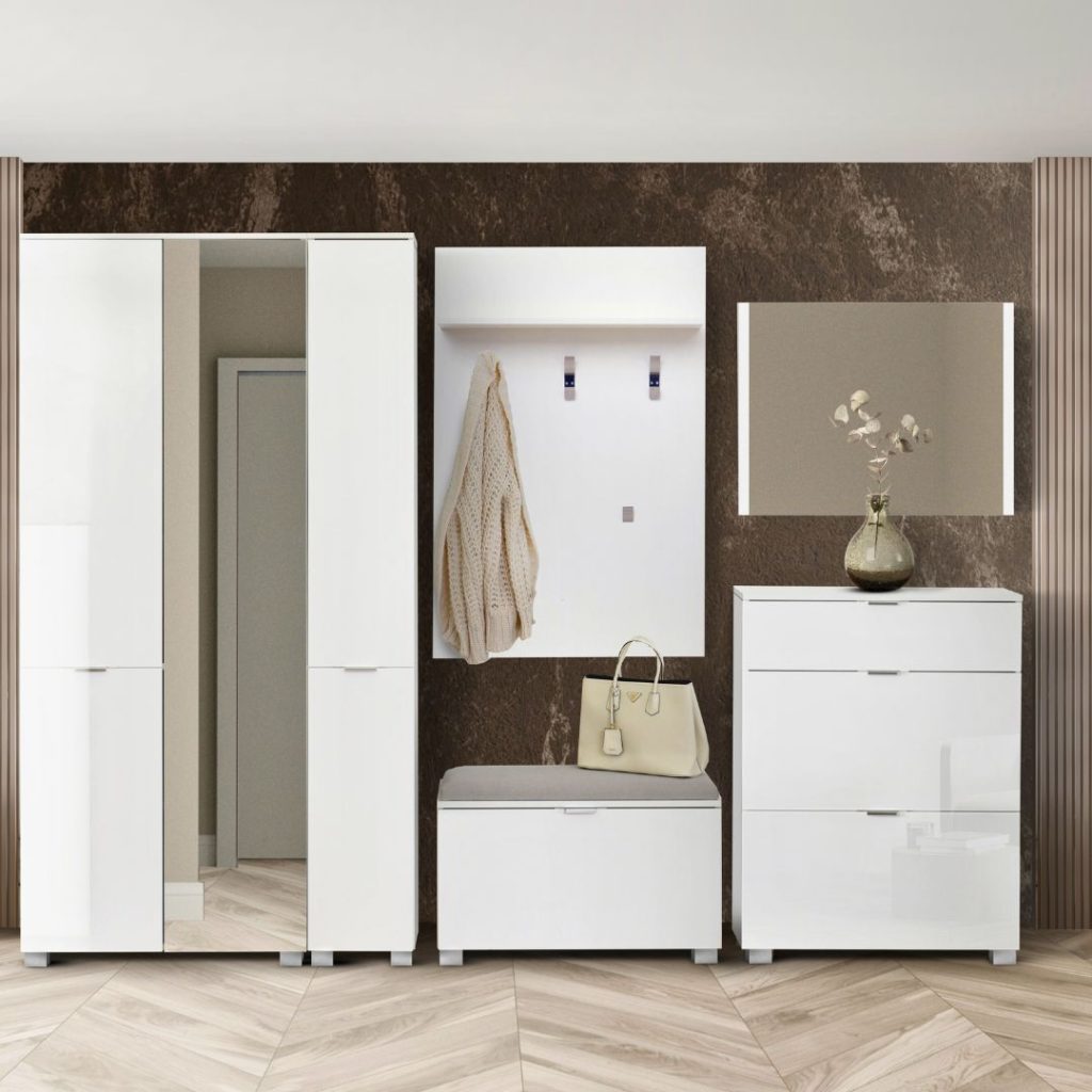 Претсобје Елеганс сет 1, бело сјај