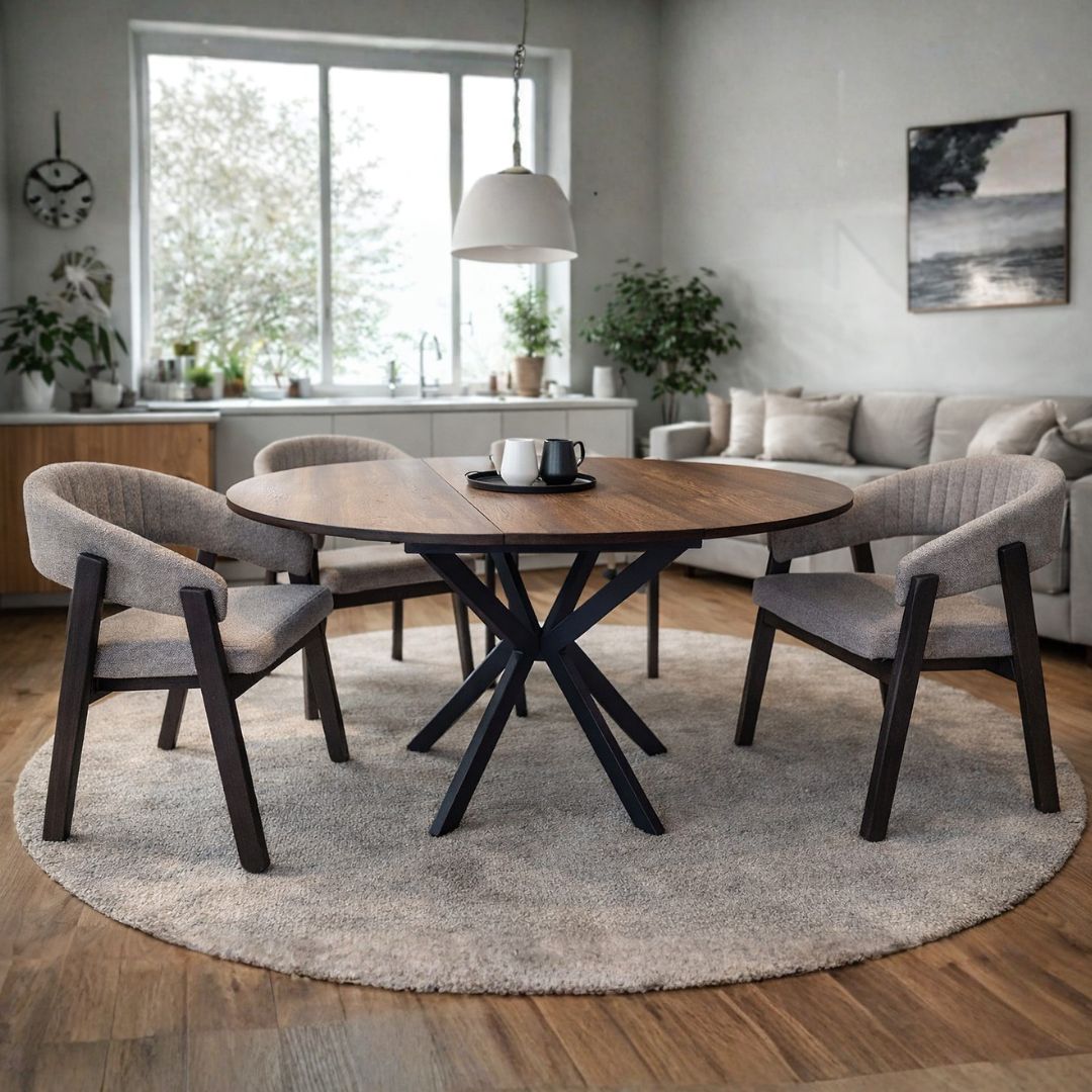 Трпезариска маса Добок + стол Вегас 3 Трпезариска маса Добок + стол Вегас