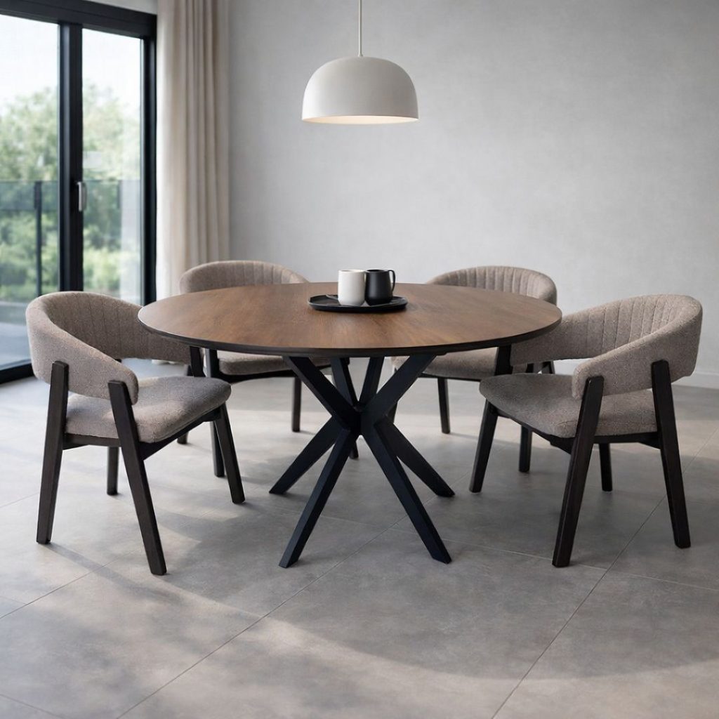 Трпезариска маса Добок + стол Вегас