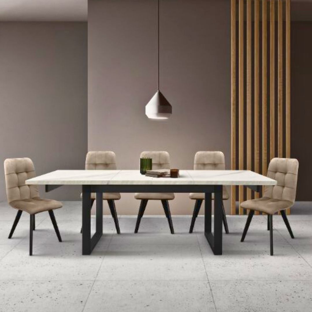 Трпезариска маса Пабло Плус и стол Марк