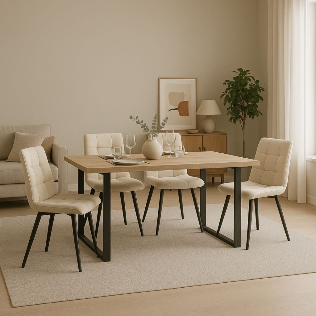 Трпезариска маса Сф141 + стол Марк